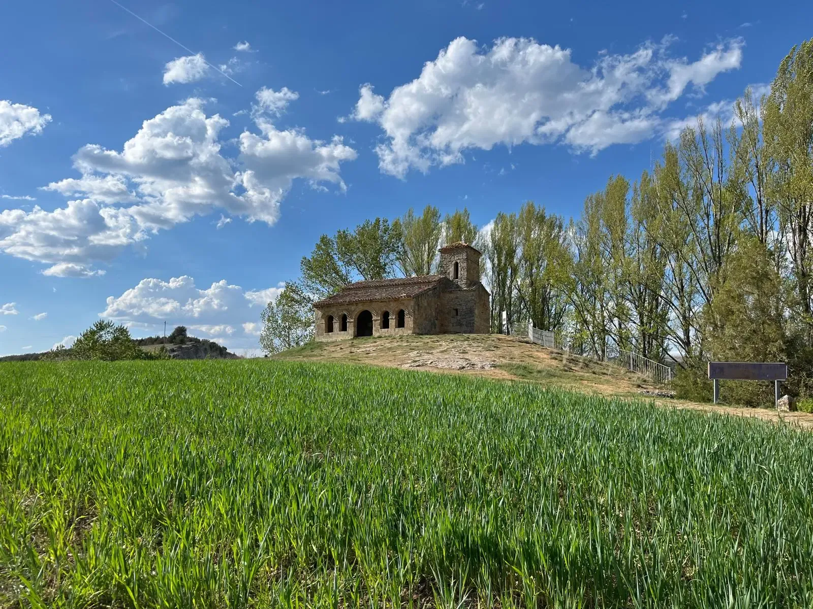 Entrada a la casa rural